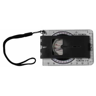 MFH map compass -Professional - transparent - plastic housing