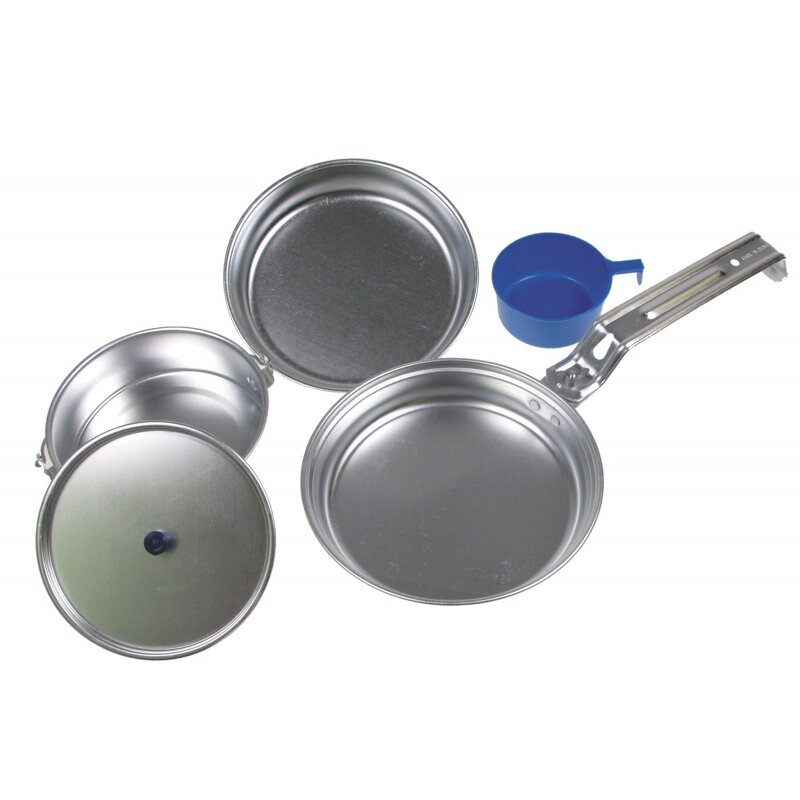 MFH Mess Kit - Deluxe - Aluminium - pan - pot - cup - bowl