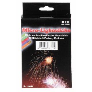 MFH Glow stick - Mini - (Fischer glow stick) - 10 pcs/pack