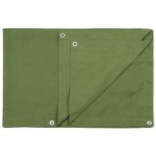 MFH multi-purpose tarpaulin - olive - metal eyelets - 10 x 12 FT