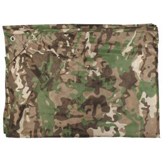 MFH multi-purpose tarpaulin - tarp - operation-camo - approx. 300x300 cm