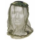 MFH Mosquito head net - olive-woodland - elastic band