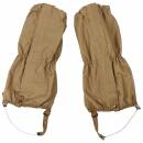 MFH Gaiters - brown -  with zip - steel wire