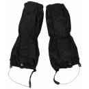 MFH Gaiters - black - with zip - steel wire