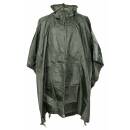 MFH Poncho - Rip Stop - OD green - approx. 144 x 223 cm