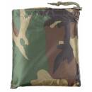 MFH Poncho - Rip Stop - woodland - approx. 144 x 223 cm