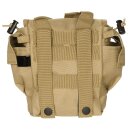 MFH Drinking Bottle Pouch - MOLLE - coyote tan