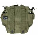 MFH Drinking Bottle Pouch - MOLLE - OD green