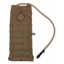 MFH Trinksystem - MOLLE - 2,5 l - mit TPU-Beutel - coyote tan