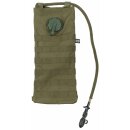 MFH Hydration Pack - MOLLE - 2,5 l - with TPU bladder - OD green