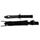 MFH Survival Knife - Pathfinder - black - plastic handle