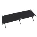 MFH US camp bed - aluminum - black