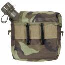 MFH US canteen - square - with cover - M 95 CZ camouflage - 2 Qt