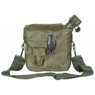 MFH US canteen - square - with cover - olive - 2 Qt