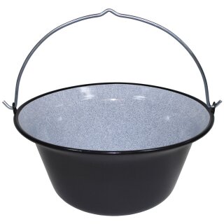 Hungarian goulash kettle - enamel - approx. 22 l