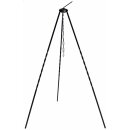 Hungarian tripod - approx. 1 m - iron - with chain and hook