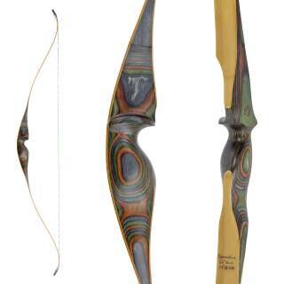 JACKALOPE - Tourmaline - 64 inches - One Piece Recurve Bow - 25-50 lbs