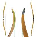 JACKALOPE - Tourmaline - 64 inches - One Piece Recurve Bow - 25-50 lbs