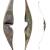 JACKALOPE - Tourmaline - 64 inches - One Piece Recurve Bow - 25-50 lbs