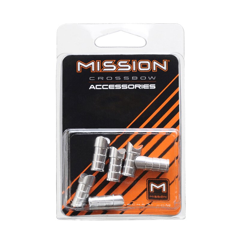 MISSION Crossbows Bolt Nocks - Nocken - 6er Pack