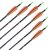 Complete arrow | SKYLON Empros - 3K Carbon - factory fletched - Pack of 6