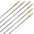 Complete arrow | SKYLON Quantic - 3K Carbon - factory fletched - Pack of 6