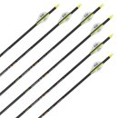 Complete Arrow | SKYLON Edge - Carbon - Factory fletched - Pack of 12