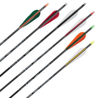 Complete arrow | SKYLON Frontier - Carbon - factory fletched - Pack of 12