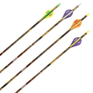 Complete arrow | SKYLON Rove - Carbon - factory fletched - Pack of 12