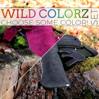 [SPECIAL] elTORO Wild Colorz - Set - Schiesshandschuh, Armschutz, Köcher & Spannschnur