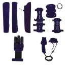 [SPECIAL] elTORO Wild Colorz - Set - Shooting Glove, Armguard, Quiver &amp; Bow stringer