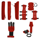 [SPECIAL] elTORO Wild Colorz - Set - Shooting Glove, Armguard, Quiver &amp; Bow stringer