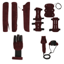 [SPECIAL] elTORO Wild Colorz - Set - Shooting Glove, Armguard, Quiver &amp; Bow stringer