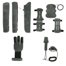 [SPECIAL] elTORO Wild Colorz - Set - Shooting Glove, Armguard, Quiver &amp; Bow stringer