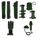 [SPECIAL] elTORO Wild Colorz - Set - Shooting Glove, Armguard, Quiver &amp; Bow stringer