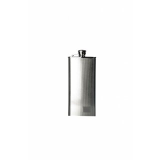 BASICNATURE hip flask - square - matt - various sizes. sizes