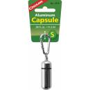 COGHLANS aluminium capsule with carabiner - various sizes