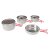 COGHLANS Family - Stainless steel cooking set