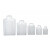 NALGENE wide neck bottles - rectangular - various sizes. sizes