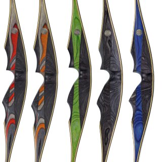 SPIDERBOWS Volcano Dark - 66 or 68 inches - 20-50 lbs - Longbow