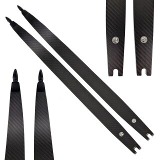 Limbs | C.V. EDITION by SPIDERBOWS - Raven CARBON - ILF - 30-50 lbs