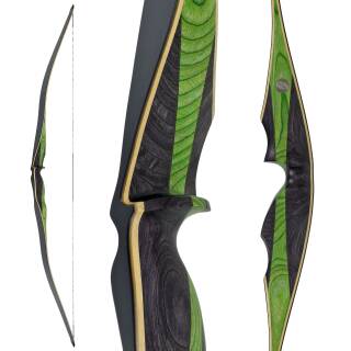 SPIDERBOWS Volcano Carbon Forest - 66 inch - 40 lbs - Longbow | Right hand