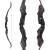 SPIDERBOWS Blizzard Dark - 64 Inch - 40 lbs - Take Down Recurve bow | Right hand
