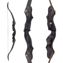 SPIDERBOWS Blizzard Dark - 66 Inch - 45 lbs - Take Down Recurve bow | Right hand