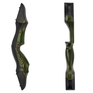 Mittelstück | DRAKE ARCHERY ELITE Chameleon - 15 Zoll - Rechtshand | Farbe: Parrot Green