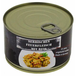 MFH Serbian fire meat with rice - fully canned - 400 g