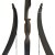 JACKALOPE - Onyx - 62 Inch - One Piece Recurve bow - 20-50 lbs