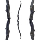 C.V. EDITION by SPIDERBOWS - Raven CARBON - 62-68 Zoll - 30-50 lbs - Take Down Recurvebogen
