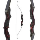 C.V. EDITION by SPIDERBOWS - Raven CARBON - 62-68 inch - 30-50 lbs - Take Down Recurve bow