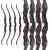 C.V. EDITION by SPIDERBOWS - Raven CARBON - 62-68 inch - 25-50 lbs - Take Down Recurve bow